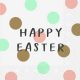 Dekorszalvéta - Happy Easter Dots